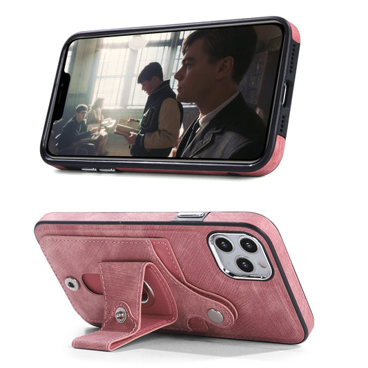 Custom Leather iPhone Case with Stand & Wallet for iPhone 14/ iPhone 13/ iPhone 12/ iPhone 11/ iPhone XS/ iPhone 8/ iPhone 7