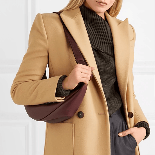 Vegan Leather Fanny Pack, Casual Shoulder Sling Bag, Minimalism Crossbody Chest Bag, Bumper Bag