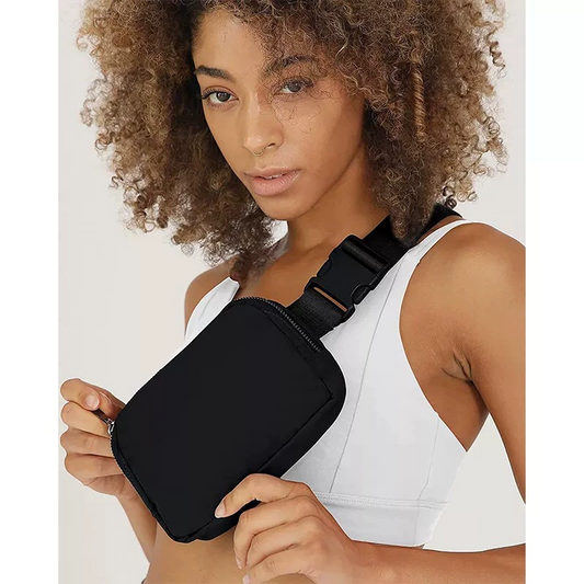 Minimalism Waist bag, Casual Shoulder Sling Bag, Crossbody Bag, Bumper Bag