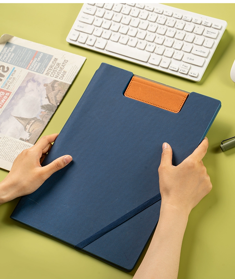 A4 Vegan Leather Folder Clipboard Padfolio for Office
