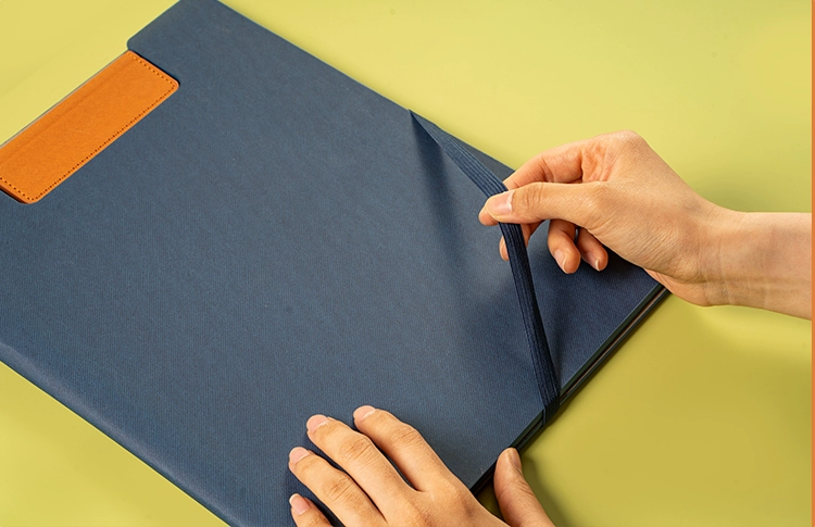 A4 Vegan Leather Folder Clipboard Padfolio for Office