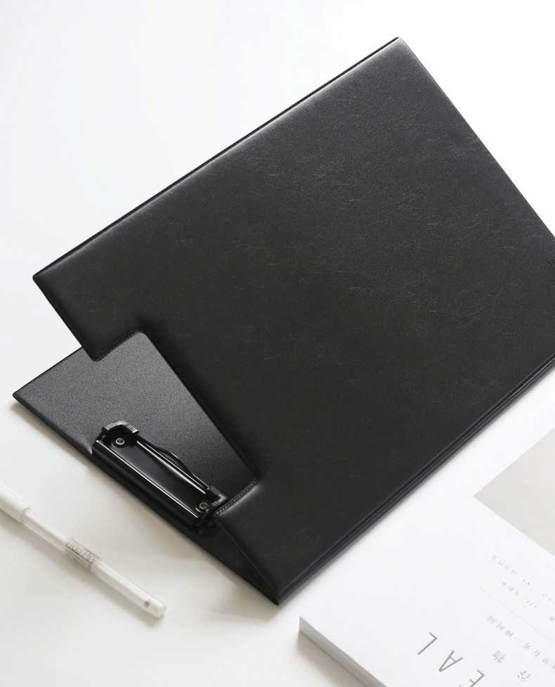 A4 PU Leather Folder Clipboard | Conference Folder | Office Portfolio