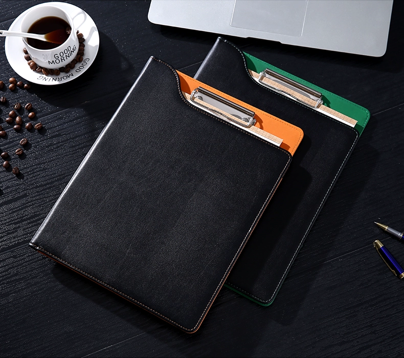 A4 Vegan Leather File Folder Clipboard for Office | Custom Engraving Clipboard | Business Gift