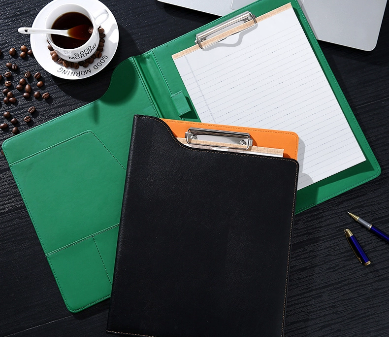 A4 Vegan Leather File Folder Clipboard for Office | Custom Engraving Clipboard | Business Gift
