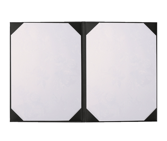 Custom A4 Vegan Leather File Folder for Company | Sign Book | Leather Portfolio