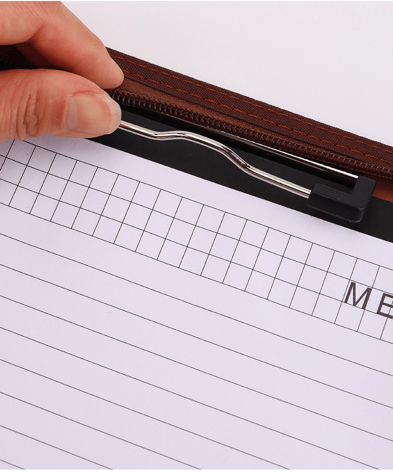 A4 Vegan Leather Clipboard Portfolio for Men/ Women | Business Portfolio