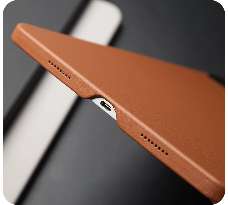 Customizable Genuine Leather iPad Pro 12.9 Case 2018/ 2022/ 2021/ 2020/ Air 5/4, Office Gift, Back-to-School Gift