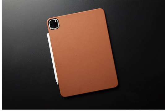 Customizable Genuine Leather iPad Pro 12.9 Case 2018/ 2022/ 2021/ 2020/ Air 5/4, Office Gift