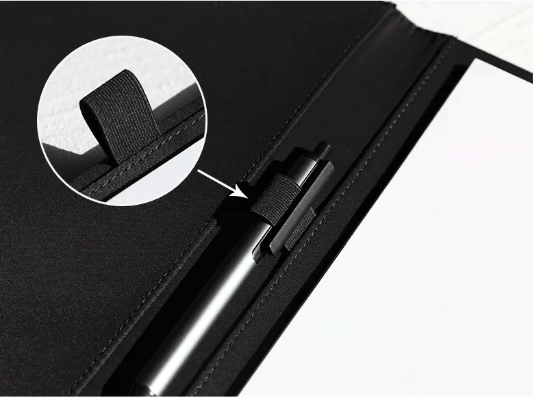A4 Vegan Leather File Folder Clipboard for Office | Custom Engraving Clipboard with Button Fastener | Business Gift