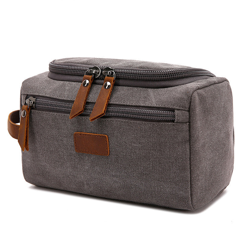 Groomsmen Gift Toiletry Bag, Canvas Dopp Kit, Toiletry Bag for Men, Groom Gift, Best Man Gift,Travel Bag Case