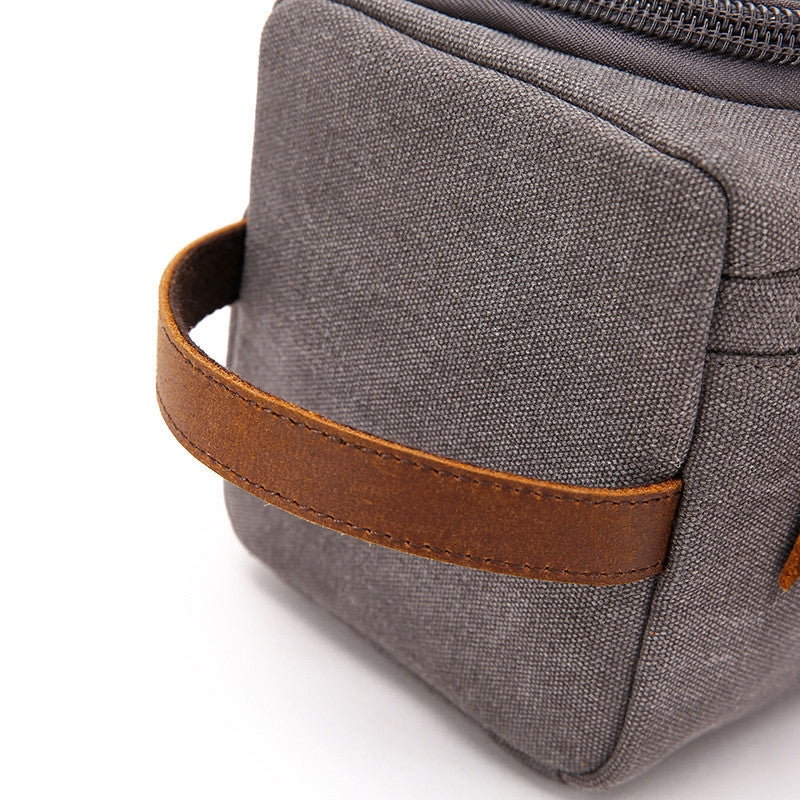 Groomsmen Gift Toiletry Bag, Canvas Dopp Kit, Toiletry Bag for Men, Groom Gift, Best Man Gift,Travel Bag Case