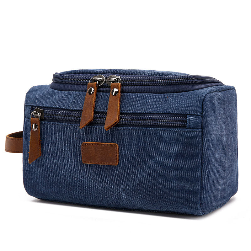 Groomsmen Gift Toiletry Bag, Canvas Dopp Kit, Toiletry Bag for Men, Groom Gift, Best Man Gift,Travel Bag Case
