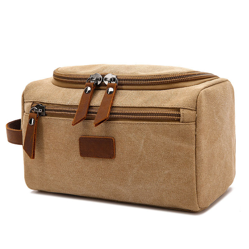 Groomsmen Gift Toiletry Bag, Canvas Dopp Kit, Toiletry Bag for Men, Groom Gift, Best Man Gift,Travel Bag Case