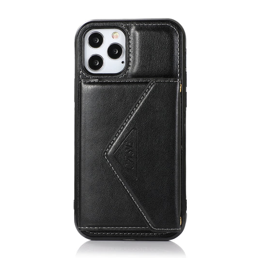 Personalized Leather iPhone Case Wallet for iPhone 13/ iPhone 12/ iPhone 11/ iPhone 7/ iPhone 8/ iPhone X, Trifold Stand Wallet with Crossbody Strap