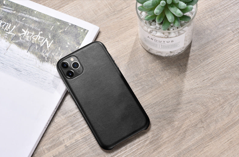 Customizable Premium Genuine Leather Case for iPhone 11/ iPhone 11 Pro/ iPhone 11 Pro Max