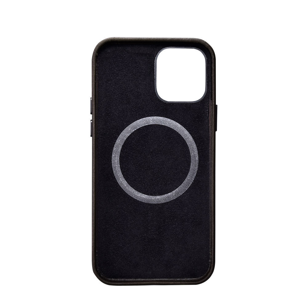 Customizable Premium Genuine Leather Case for iPhone 12 with Mag Safe