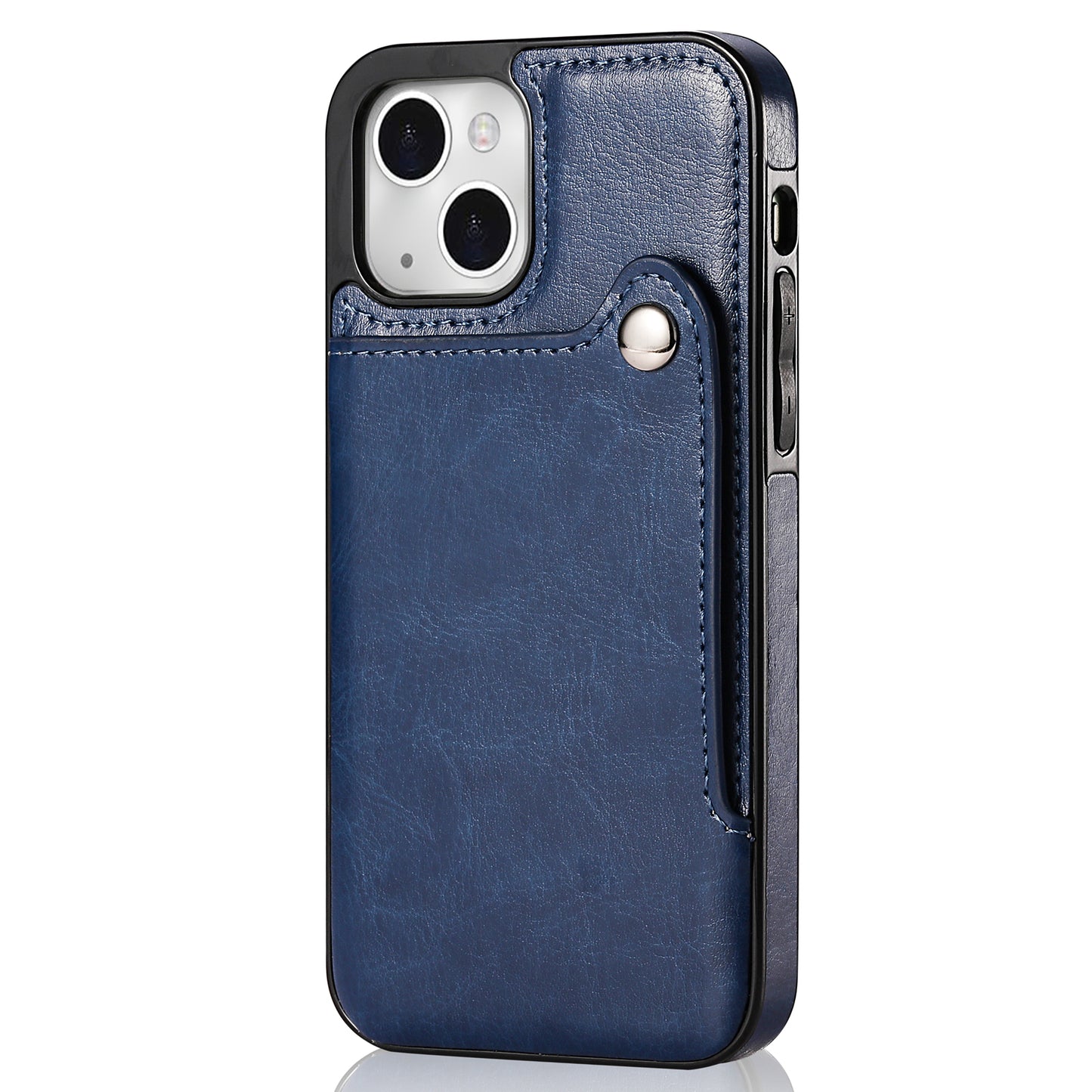Personalizable Genuine Leather iPhone Case Wallet for iPhone 13/ iPhone 12/ iPhone 11/ iPhone XS/ iPhone 8/ iPhone 7