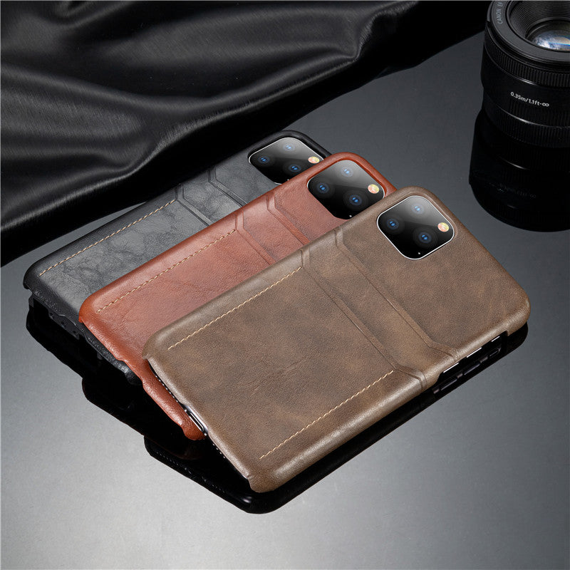 Personalizable Genuine Leather iPhone Case for  iPhone 13/ iPhone 12/ iPhone 11/ iPhone XS/ iPhone 8/ iPhone 7
