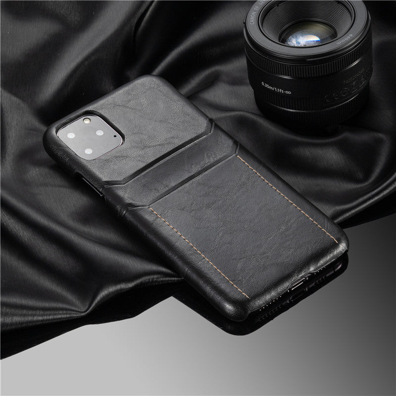 Personalizable Genuine Leather iPhone Case for  iPhone 13/ iPhone 12/ iPhone 11/ iPhone XS/ iPhone 8/ iPhone 7