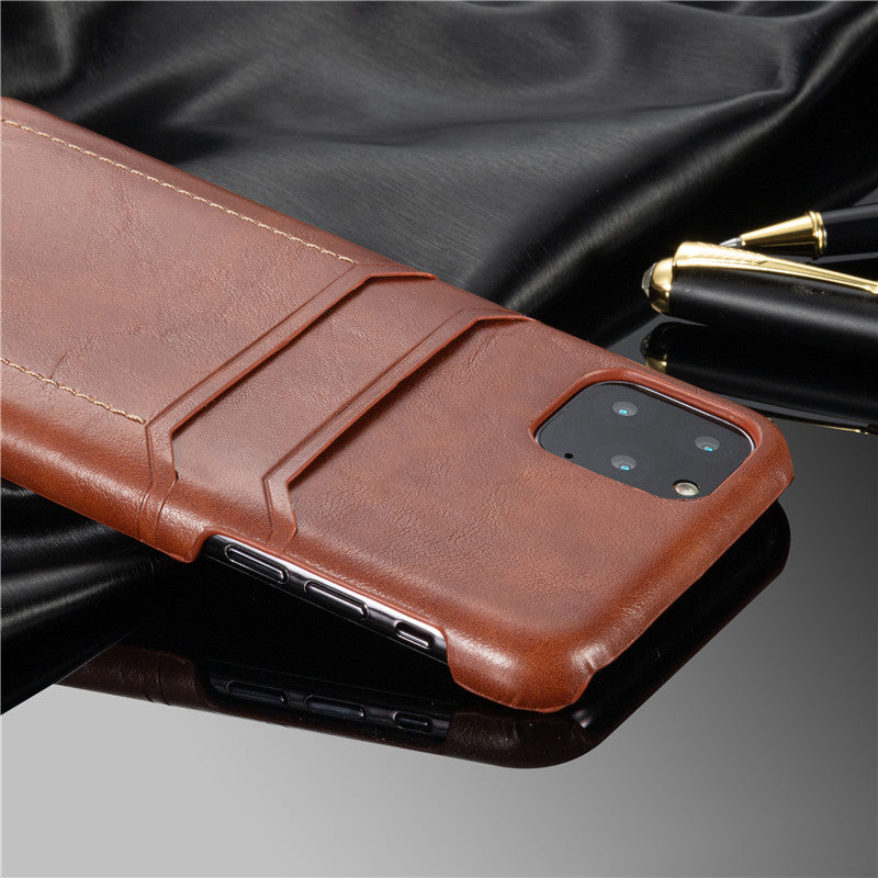 Personalizable Genuine Leather iPhone Case for  iPhone 13/ iPhone 12/ iPhone 11/ iPhone XS/ iPhone 8/ iPhone 7