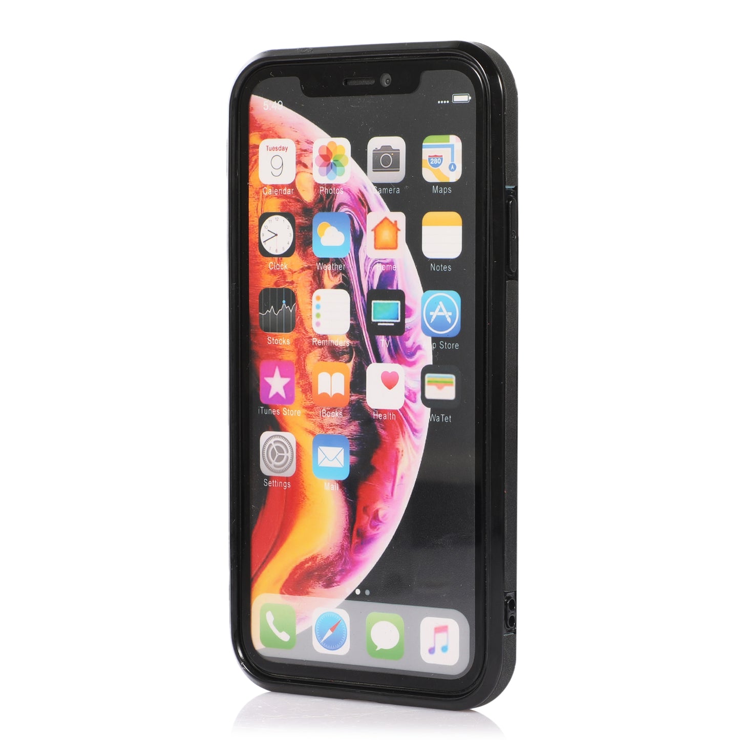 Customizable Genuine Leather iPhone Case with Trifold Wallet for iPhone 13/ iPhone 12/ iPhone 11/ iPhone XS/ iPhone 8/ iPhone 7/ iPhone SE 2nd Gen