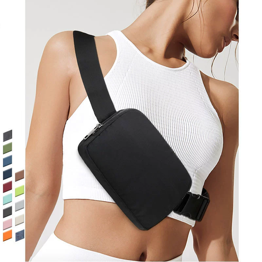 Minimalism Waist bag, Casual Shoulder Sling Bag, Crossbody Bag, Bumper Bag