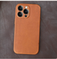 Personalisable Premium Genuine Leather Case for iPhone 15/ iPhone 14/ iPhone 13/ iPhone 12 with MagSafe