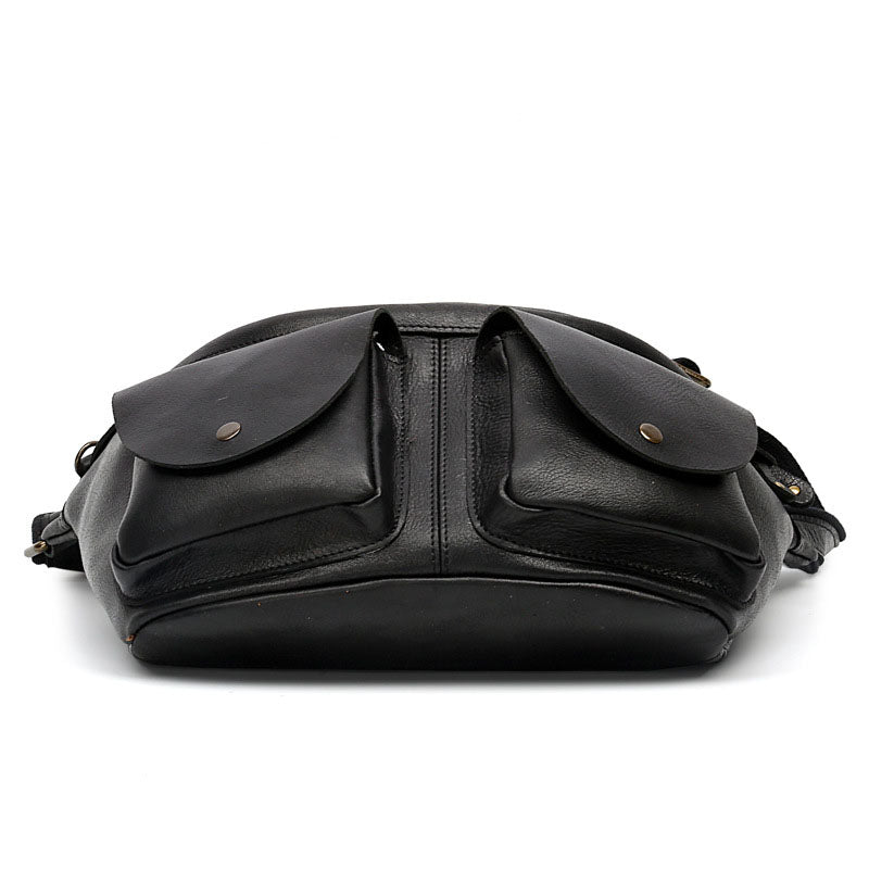 Custom Genuine Leather Fanny Pack, Leather Travel Organiser, Sling Bag, Leather Bum Bag, Leather Hip Bag