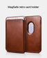 Customizable Premium Genuine Leather iPhone Card Holder Stick On Magsafe Wallet for iPhone 12/ iPhone 12 Pro/ iPhone 12 Pro Max/ iPhone 12 mini