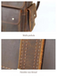 Vintage Handmade Crazy Horse Leather Backpack, Leather Bag for MacBook/ iPad/ A4/ Legal Paper