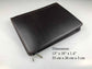 Genuine Leather Portfolio, 3 Ring Binder, Zipper Padfolio for Legal Paper/ A4 Letter Size Notepad/ iPad Pro 12.9", Gift (Dark Brown)